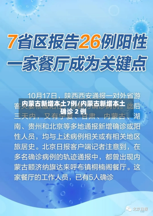 内蒙古新增本土7例/内蒙古新增本土确诊 2 例