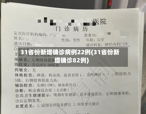 31省份新增确诊病例22例(31省份新增确诊82例)
