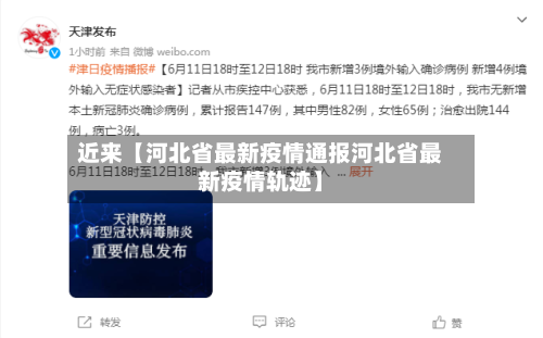 近来【河北省最新疫情通报河北省最新疫情轨迹】-第2张图片