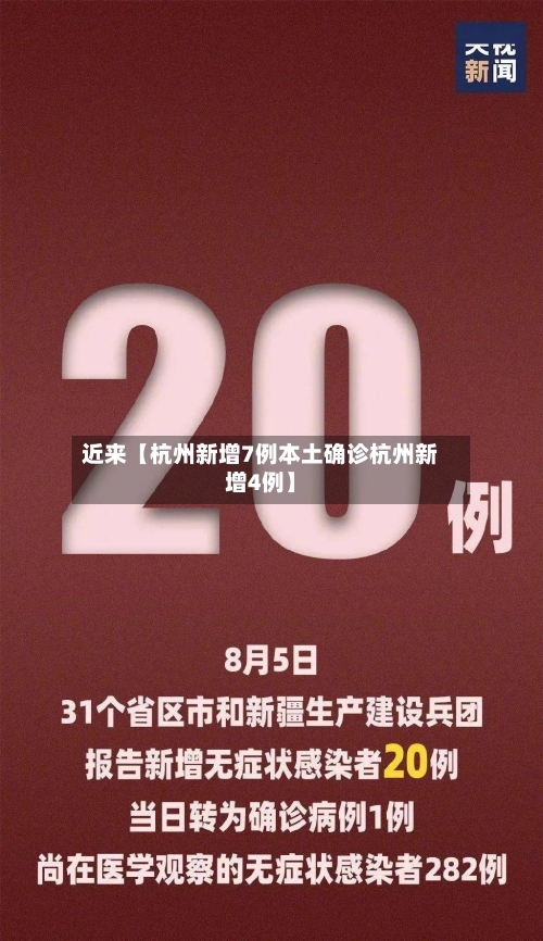 近来【杭州新增7例本土确诊杭州新增4例】-第2张图片
