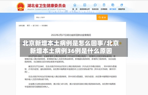 北京新增本土病例是怎么回事/北京新增本土病例36例是什么原因-第3张图片