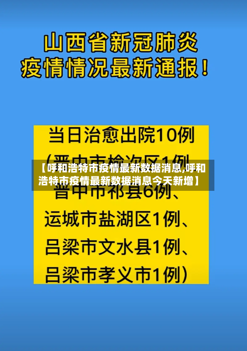 【呼和浩特市疫情最新数据消息,呼和浩特市疫情最新数据消息今天新增】