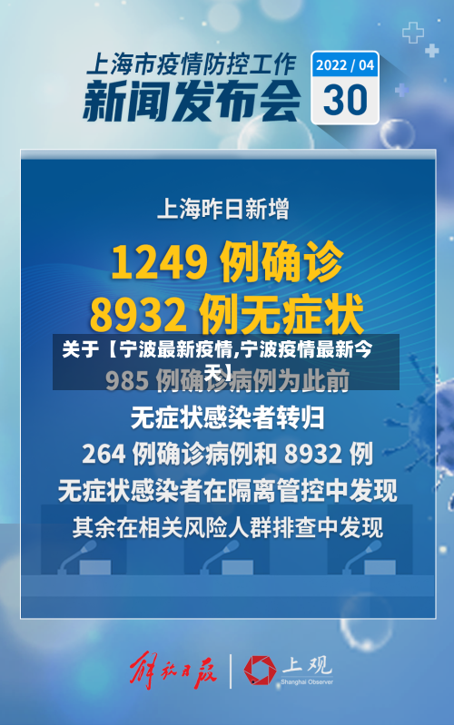 关于【宁波最新疫情,宁波疫情最新今天】