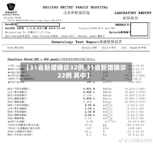 【31省新增确诊32例,31省新增确诊22例 其中】-第3张图片