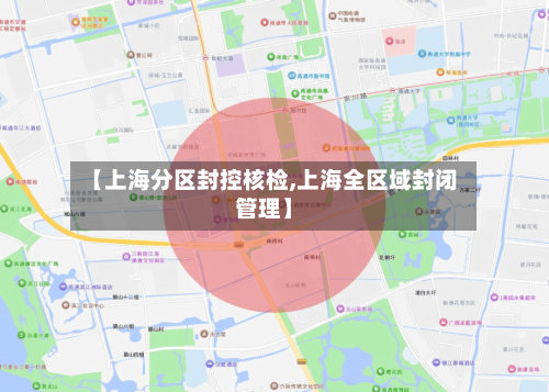 【上海分区封控核检,上海全区域封闭管理】-第2张图片