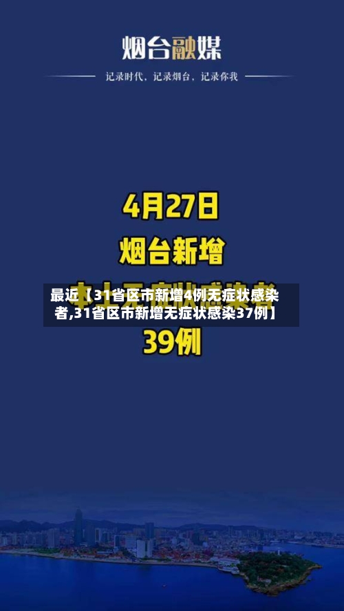 最近【31省区市新增4例无症状感染者,31省区市新增无症状感染37例】