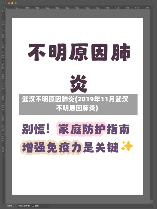 武汉不明原因肺炎(2019年11月武汉不明原因肺炎)