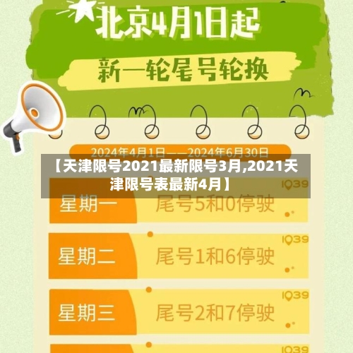 【天津限号2021最新限号3月,2021天津限号表最新4月】-第2张图片