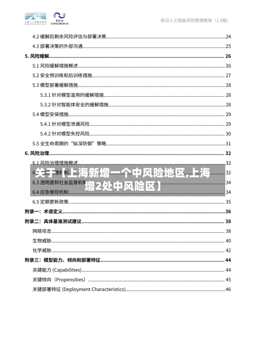 关于【上海新增一个中风险地区,上海增2处中风险区】