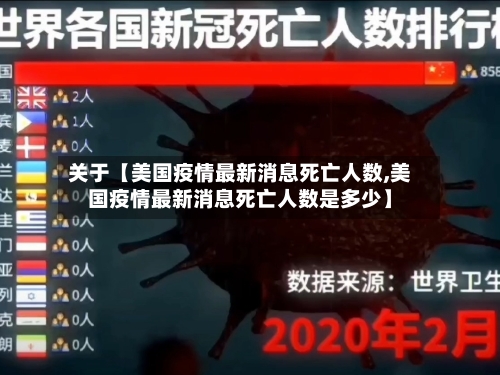 关于【美国疫情最新消息死亡人数,美国疫情最新消息死亡人数是多少】