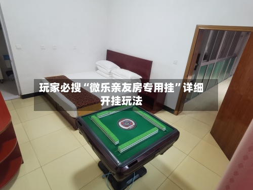 玩家必搜“微乐亲友房专用挂”详细开挂玩法-第2张图片